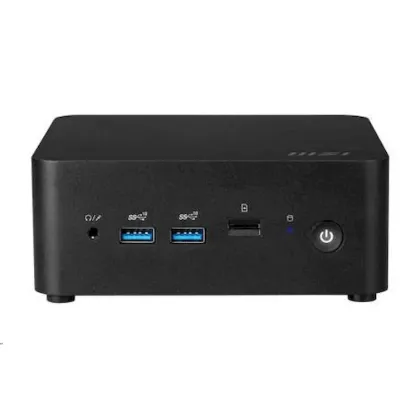 Obrázek MSI PC Cubi NUC 1MG- 420BEU, Core 3 100U, 8 GB, N/ A, N/ A, No OS, Black