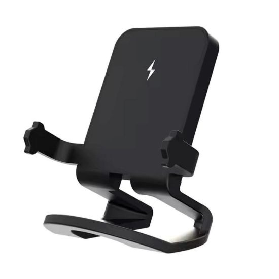 Obrázek 1stCOOL bezdrátová přenosná QI nabíječka 15 W, panáček, USB- C, černá
