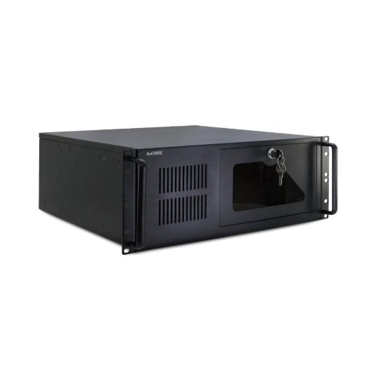 Obrázek 1stCOOL IPC serverová skříň 4U- 450, 19" Rack Black, bez zdroje