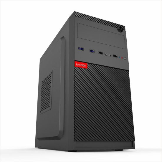 Obrázek 1stCOOL skříň STEP 5, micro tower, AU, USB 3.0, bez zdroje, černá