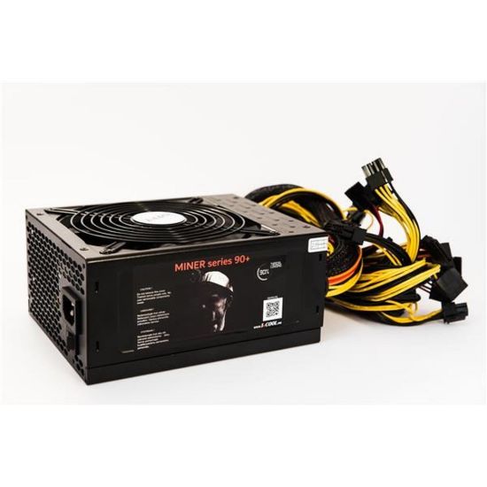 Obrázek 1stCOOL zdroj ATX 1600 W MINER 1600, APFC, 90+, bez síťového kabelu