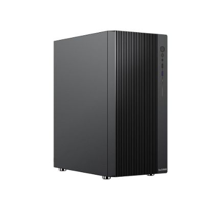 Obrázek 1stCOOL skříň GAMER 4, Mid tower, AU, USB 3.0, USB- C, 2 x 120mm, bez zdroje, černá