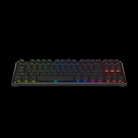 Obrázek A4tech Bloody Klávesnice B930, herní klávesnice, mechanická, drátová, Orange Switch, CZ/ SK, Černá