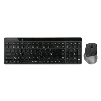Obrázek A4tech FG2400 Air2, bezdrátový kancelářský set klávesnice s myší, CZ, černá