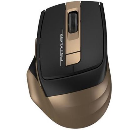 Obrázek A4tech FG35, FSTYLER bezdrátová myš, bronzová