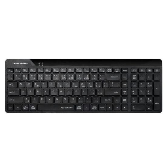 Obrázek A4tech FStyler FBK23 AS, bezdrátová Dual mode Bluetooth+2, 4G klávesnice, CZ, černá