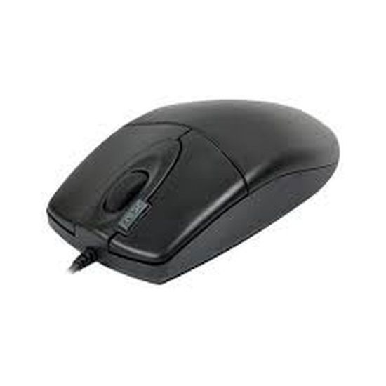 Obrázek A4tech OP- 620D, myš, 2click, 1 kolečko, 3 tlačítka, USB, černá