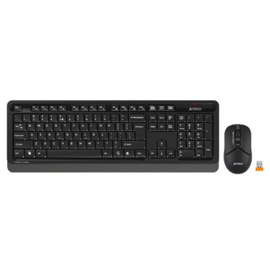 Obrázek A4tech Set klávesnice+myš FG1012, Bezdrátový, US, černá