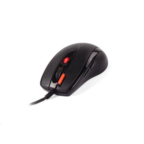 Obrázek A4tech X- 710BK, OSCAR Game herní myš, 2000DP I, černá, USB