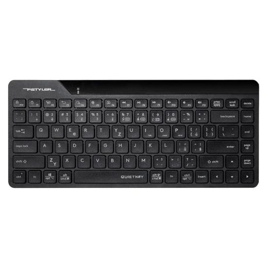 Obrázek A4tech FStyler FBK22 AS, bezdrátová Dual mode Bluetooth+2, 4G klávesnice, CZ, černá