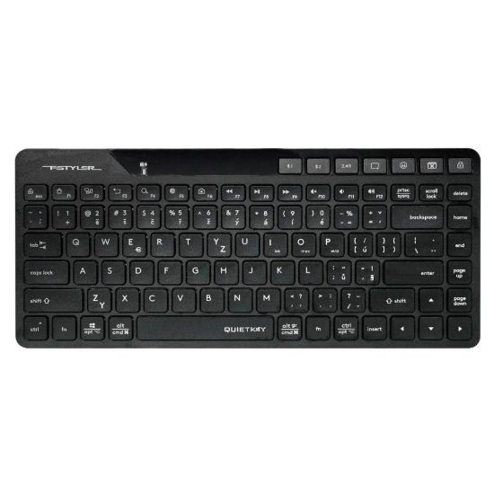 Obrázek A4tech FStyler FBK26C AS, bezdrátová Dual mode Bluetooth+2, 4G klávesnice, CZ, černá