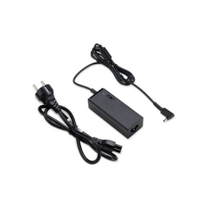 Obrázek ACER ADAPTER 45 W_3mm 19V ADAPTER, Black - EU and UK POWER CORD - pro zařízení s AC adapterem 45 W 3mm