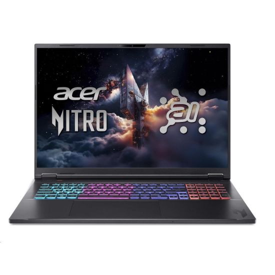 Obrázek ACER NTB Nitro 18 AI (AN18- 61- R3KG), AI 9 365, 18" 2560 x 1600, 32 GB, 1 TB SSD, RTX 5060, W11 Home, Obsidian Black