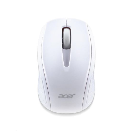 Obrázek ACER Wireless Mouse G69 White - RF2.4G, 1600 dpi, 95 x 58x35 mm, 10m dosah, 2x AAA, Win/ Chrome/ Mac, Retail Pack