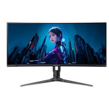 Obrázek ACER LCD Predator Predator X34 x 5bmiiphuzx, 34" QD- OLED, 3440 x 1440, 250 nits, 0.01 ms, HDMI, DP, Audio, Repro…