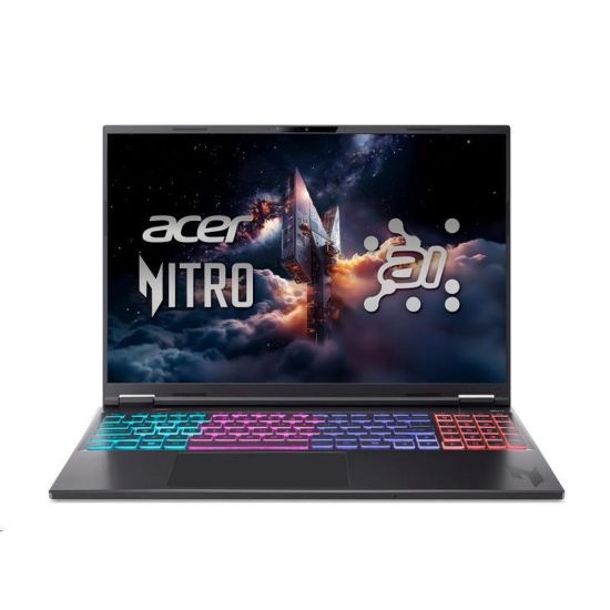 Obrázek ACER NTB Nitro 16S AI (AN16S- 61- R3HE), R9 AI- 365, 16" WQXGA, 32 GB, 1 TB SSD, RTX 5070, W11H, Black