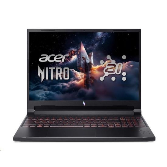 Obrázek ACER NTB Nitro V 16 AI (ANV16- 42- R70Q), R5 AI 240, 16" WUXGA, 16 GB, 1 TB SSD, RTX 3050, Linux, Black