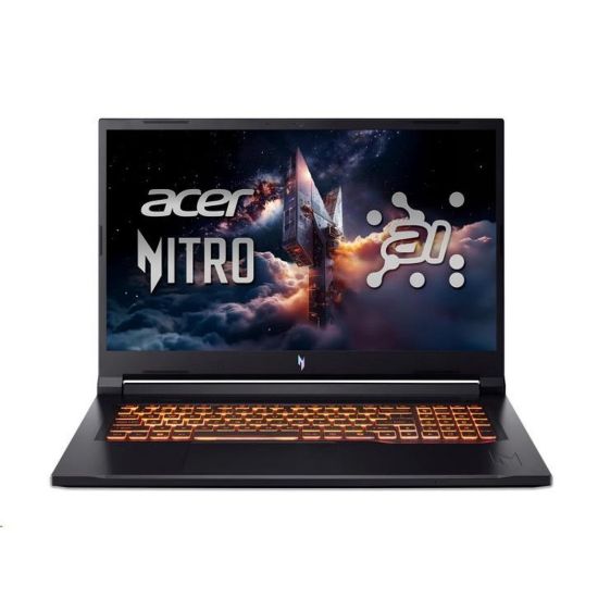 Obrázek ACER NTB Nitro V 17 AI (ANV17- 41- R009), R7 AI 260, 17.3" QHD, 32 GB, 1 TB SSD, RTX 5070, W11H, Black