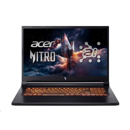 Obrázek ACER NTB Nitro V 17 AI (ANV17- 41- R3YC), R7- 260, 17.3" FHD, 32 GB, 1 TB SSD, RTX 4050, W11H, Black