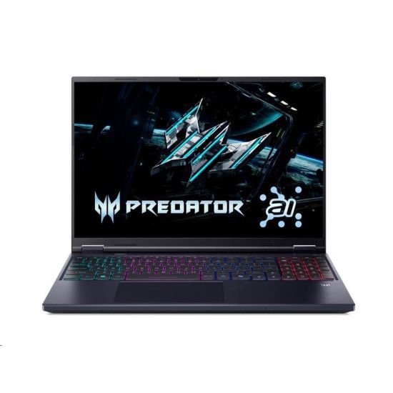 Obrázek ACER NTB Predator Helios Neo 16 AI (PHN16- 73- 91XS), Ultra9- 275HX, 16" WQXGA, 32 GB, 1 TB SSD, RTX 5060, Linux, Black