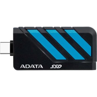 Obrázek ADATA External SSD 1 TB SC735, USB- C 3.2 Gen2, Černo- modrá