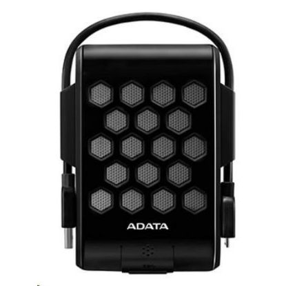 Obrázek ADATA Externí HDD 1 TB 2, 5" USB 3.2, DashDrive™ Durable HD720, G- sensor, černý, (gumový, vodě/ nárazu odolný)