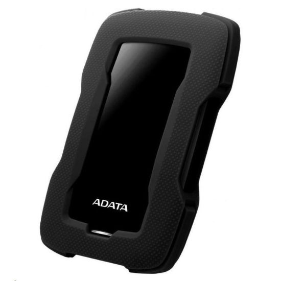 Obrázek ADATA Externí HDD 5 TB 2, 5" USB 3.1 HD330, BLACK COLOR BOX, černý (gumový, nárazu odolný)