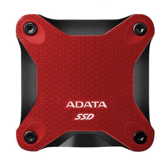 Obrázek ADATA Externí SSD 512 GB SD620, USB Micro- B, USB 3.2 Gen 2, R: 520/ W: 460MB/ s, červená