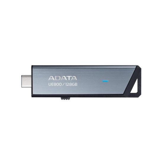 Obrázek ADATA Flash Disk 128 GB UE800, USB 3.2 USB- C, Elite drive, šedá