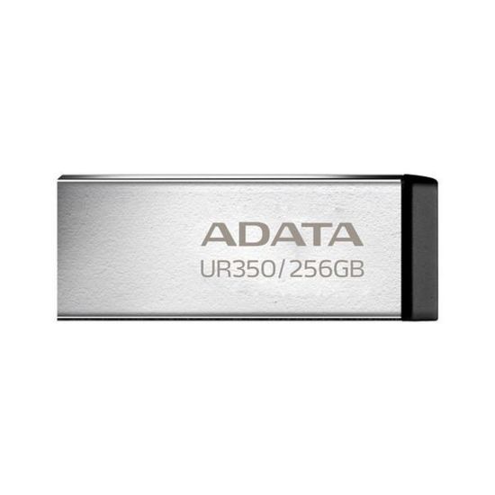 Obrázek ADATA Flash Disk 256 GB UR350, USB 3.2, stříbrno- černá