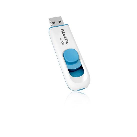 Obrázek ADATA Flash Disk 32 GB C008, USB 2.0 Classic, bílá