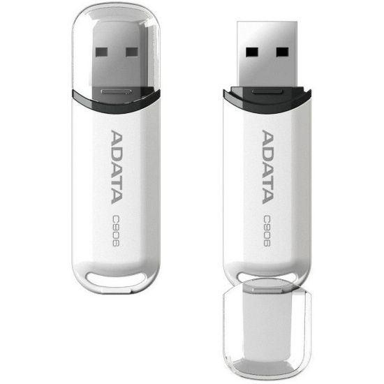 Obrázek ADATA Flash Disk 32 GB C906, USB 2.0 Classic, bílá