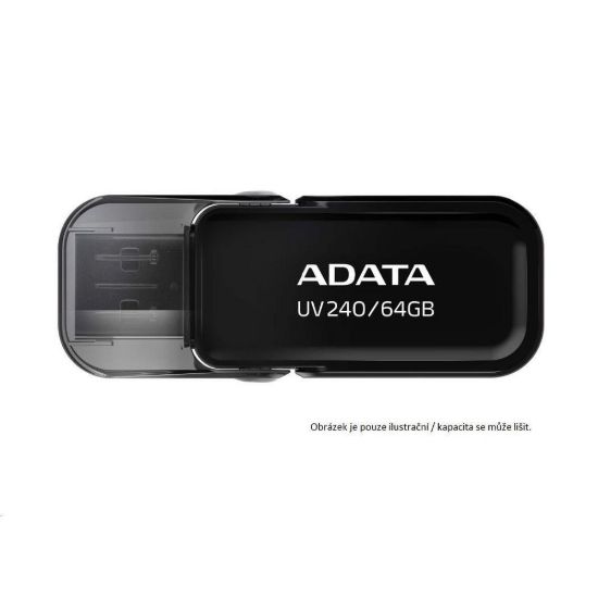 Obrázek ADATA Flash Disk 32 GB USB 2.0 Dash Drive UV240, Black