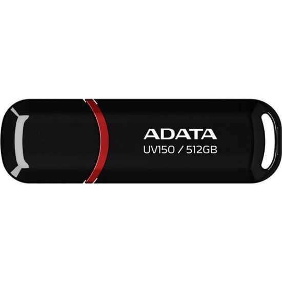 Obrázek ADATA Flash Disk 512 GB UV150, USB 3.2, černá
