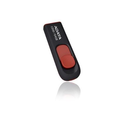 Obrázek ADATA Flash Disk 64 GB C008, USB 2.0 Classic, černá