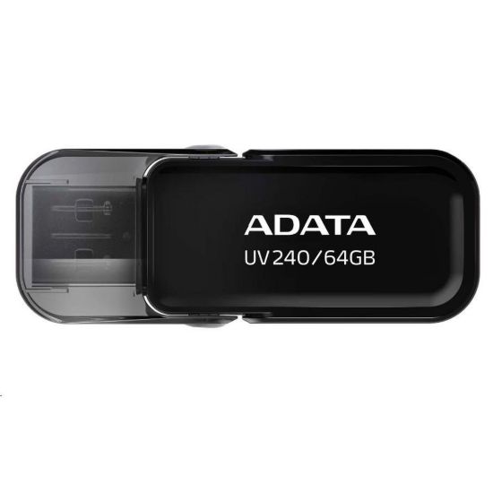 Obrázek ADATA Flash Disk 64 GB UV240, USB 2.0 Dash Drive, černá