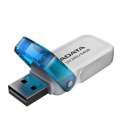 Obrázek ADATA Flash Disk 64 GB UV240, USB 2.0, bílá