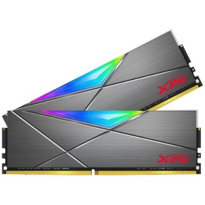 Obrázek ADATA XPG DIMM DDR4 16 GB (Kit of 2) 3200MHz CL16, Spectrix D50 RGB, Šedá