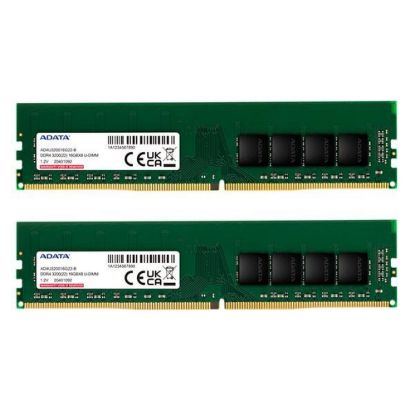 Obrázek ADATA DIMM DDR4 16 GB (Kit of 2) 3200MHz CL22 512 x 8, Premier Dual Tray