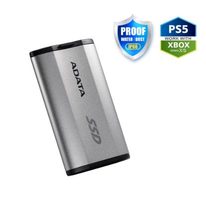 Obrázek ADATA External SSD 2 TB SD810 USB 3.2 USB- C, Stříbrná