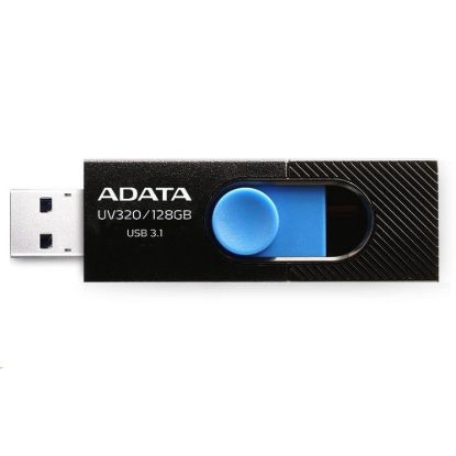 Obrázek ADATA Flash Disk 32 GB UV320, USB 3.1 Dash Drive, černá/ modrá