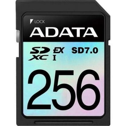 Obrázek ADATA SDXC karta 256 GB Extreme, PCIe Gen3, UHS- I, C10, V30, (R: 800/ W: 700 MB/ s)