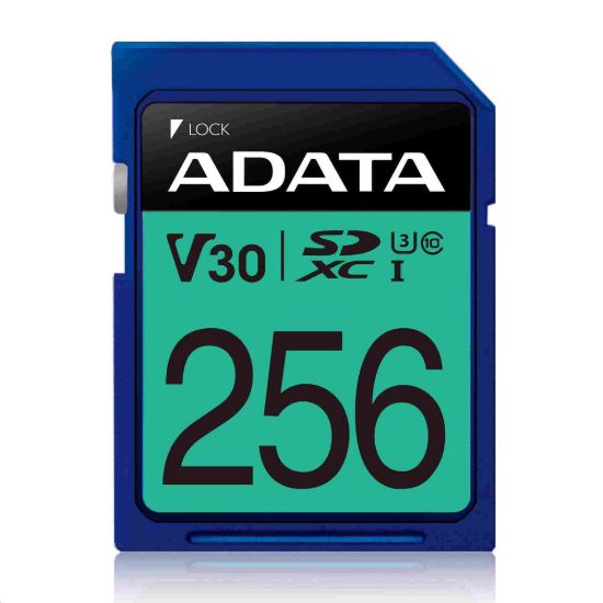 Obrázek ADATA SDXC karta 256 GB Premier Pro UHS- I U3 Class 10 (R: 95/ W: 60 MB/ s)