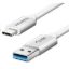 Obrázek ADATA USB- C TO 3.1 A kabel, 100cm, hliníkový