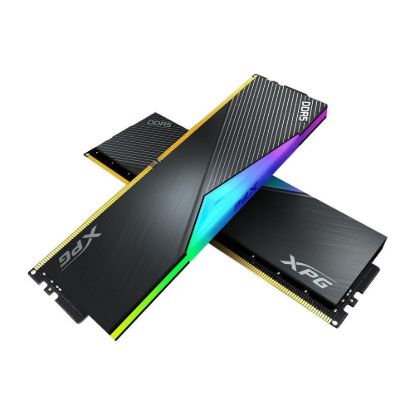 Obrázek ADATA XPG DIMM DDR5 32 GB (Kit of 2) 8000MT/ s CL38 Lancer RGB, Černá