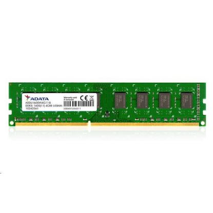Obrázek DIMM DDR3L 8 GB 1600MHz CL11 ADATA Premier memory, 512 x 8, Bulk