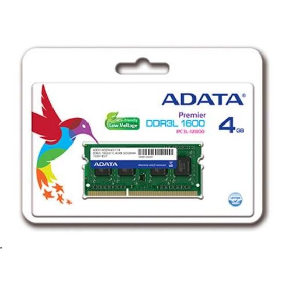 Obrázek SODIMM DDR3L 4 GB 1600MHz CL11 ADATA
