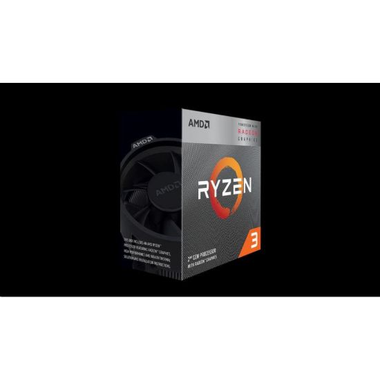 Obrázek CPU AMD RYZEN 3 3200G, 4- core, 3.6 GHz (4 GHz Turbo), 6MB cache (2+4), 65 W, socket AM4, Wraith Stealh, Radeon RX VEGA…