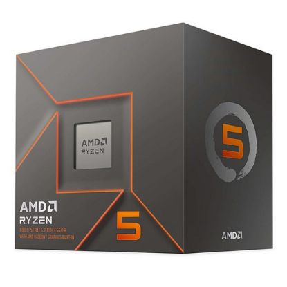 Obrázek CPU AMD RYZEN 5 8600G, 6- core, až 5.0GHz, 22MB cache, 65 W, AMD Radeon 760M Graphics, socket AM5, BOX