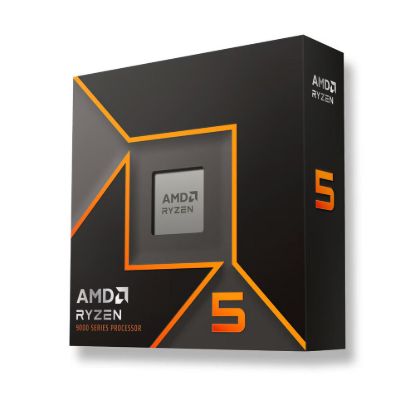 Obrázek CPU AMD RYZEN 5 9600X, 6- core, 3.9GHz, 38MB cache, 65 W, AMD Radeon Graphics, socket AM5, BOX, bez chladiče